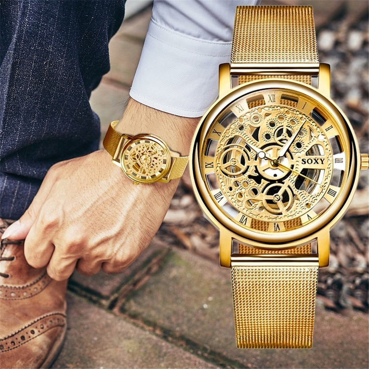 Coleção de relógios de pulso masculinos e femininos com design sofisticado e materiais premium