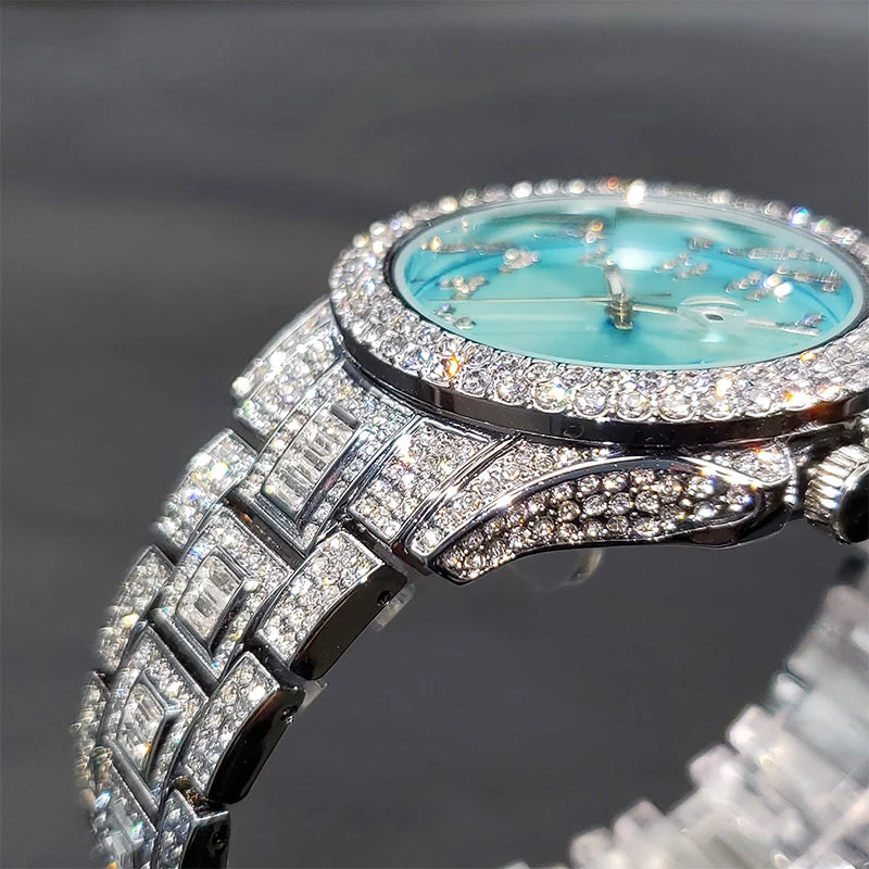 Relógio de Pulso Unisex com Diamantes - MISSFOX