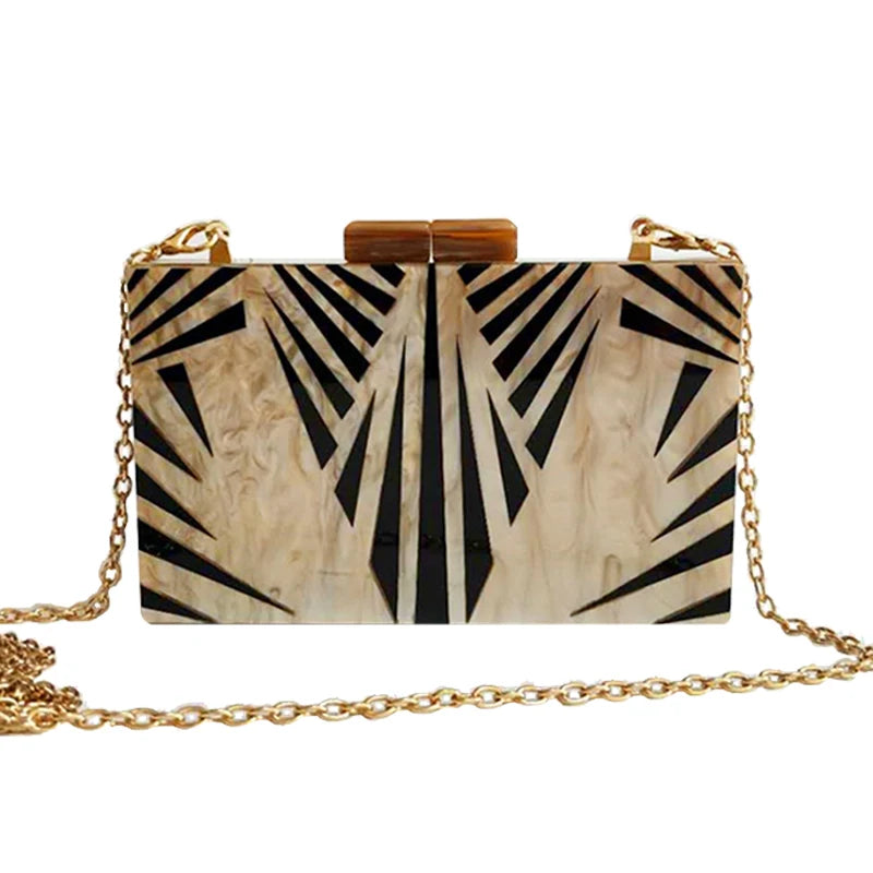 Bolsa Transversal Luxo para Festas Estilo Elegante