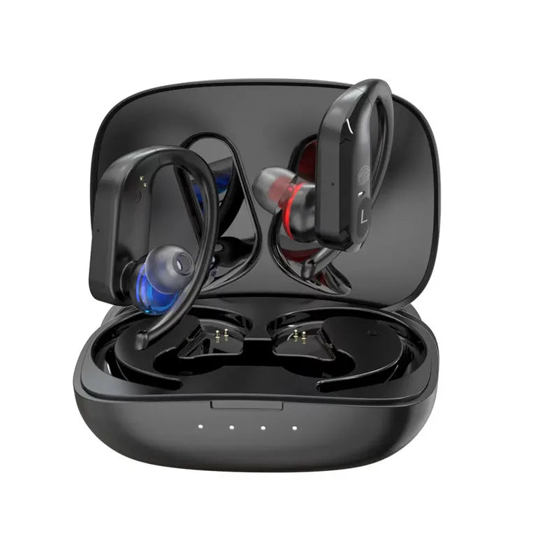 Aparelhos auditivos sem fio, fones de ouvido recarregáveis para perda auditiva surda grave, amplificador de som BTE