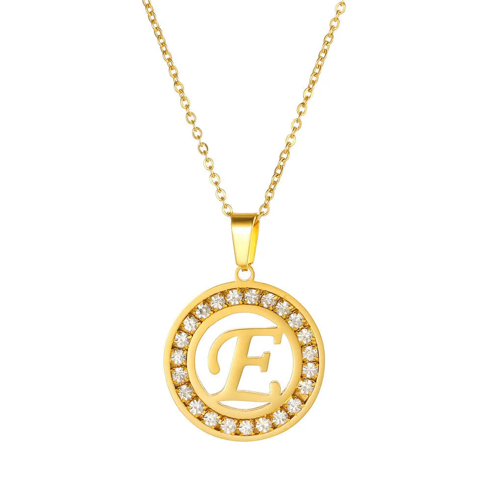 Colar Charme Feminino Personalizado com Iniciais