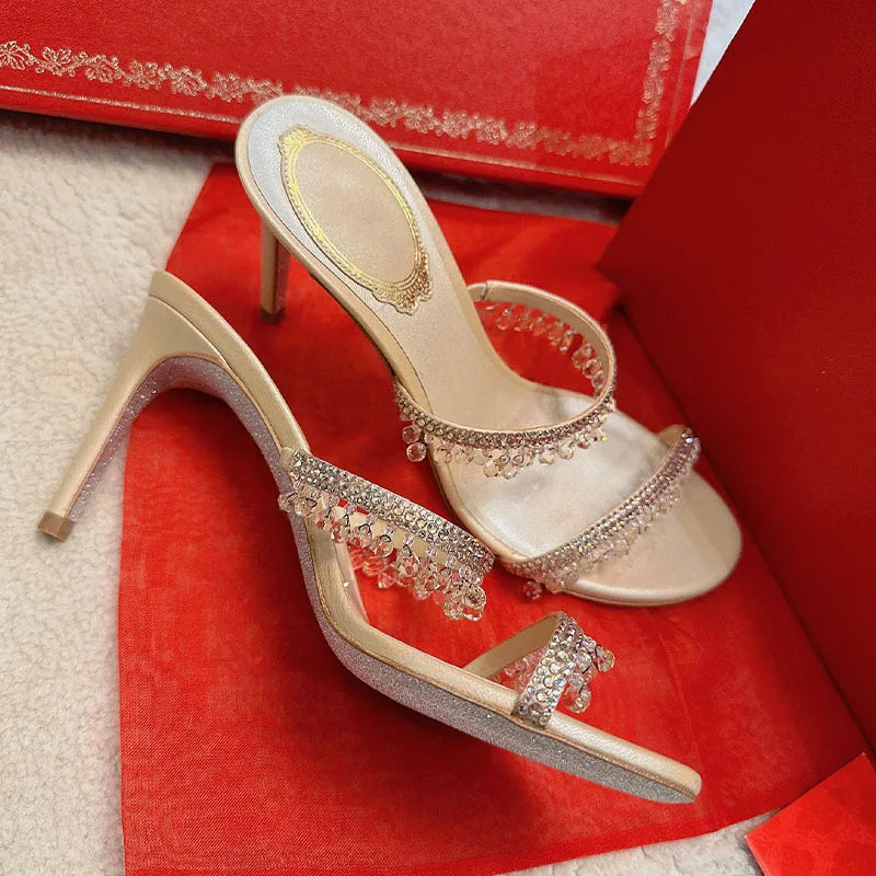 Sandálias Feminina, Stiletto, Sapatos de Casamento