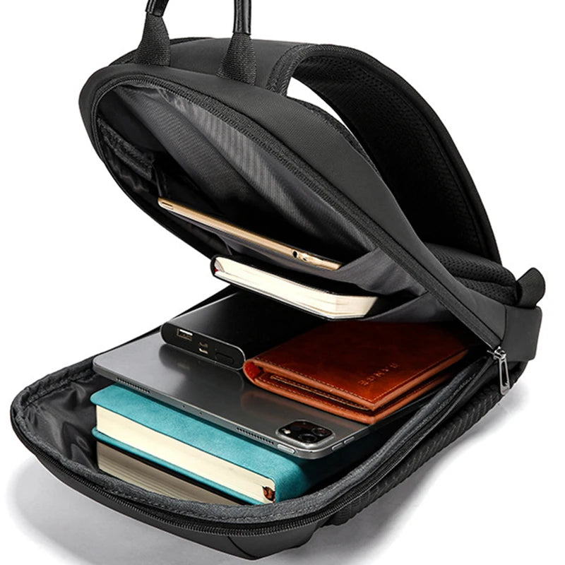 Bolsa Tiracolo Antifurto Masculina Moderna