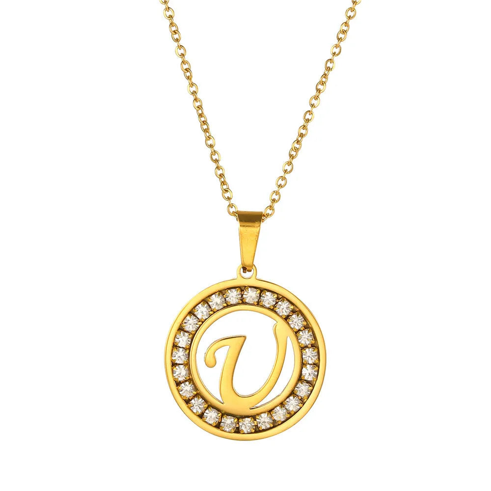 Colar Charme Feminino Personalizado com Iniciais