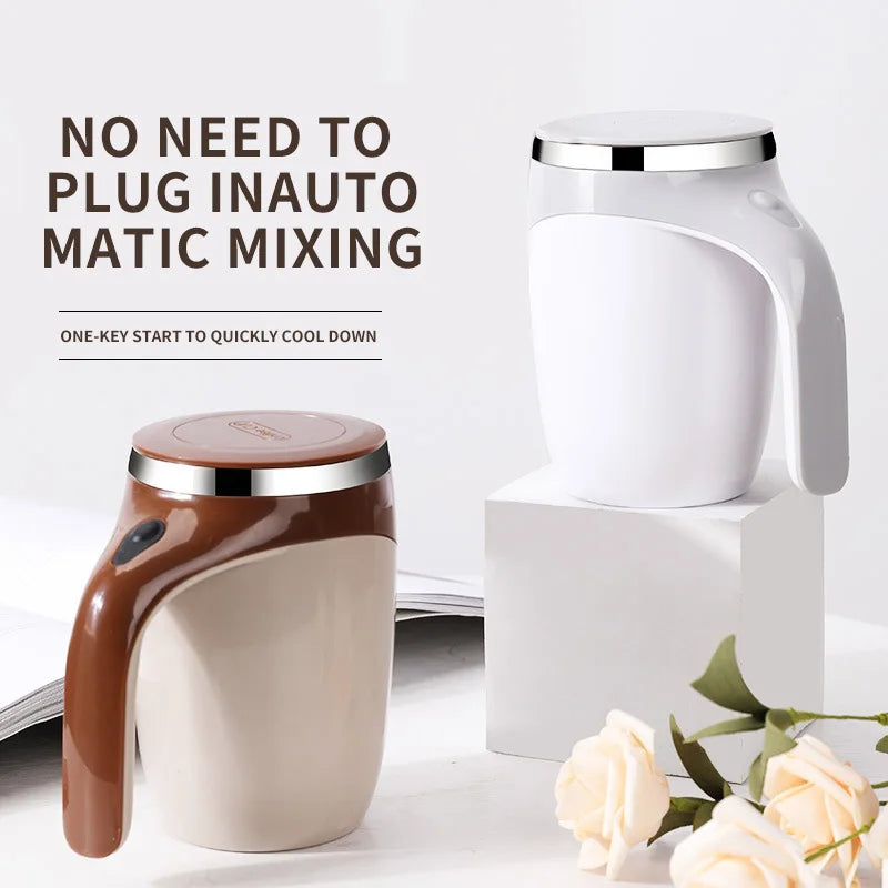 Caneca com Agitação Automática Elétrica