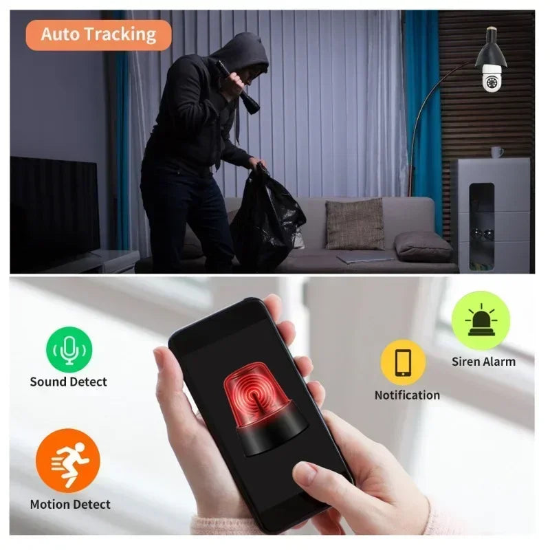 Câmera de Vigilância 2MP com Conexão Wi-Fi