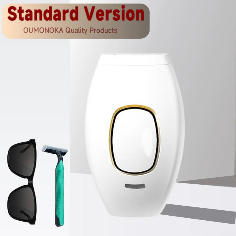 Depilador elétrico à laser, IPL, permanente, portátil, pulso rápido