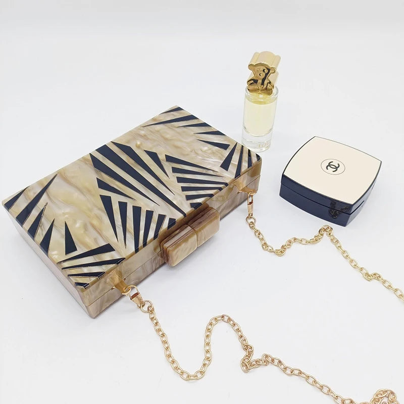 Bolsa Transversal Luxo para Festas Estilo Elegante