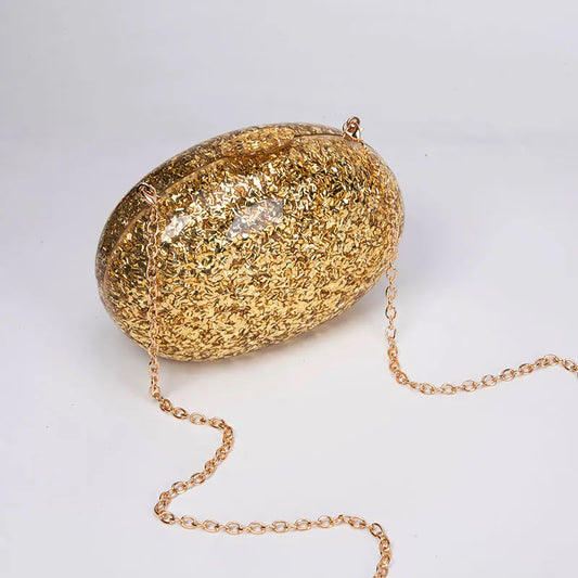 Bolsa de luxo feminina, ombro CROSSBODY, armazenamento glitter, genuíno, moda