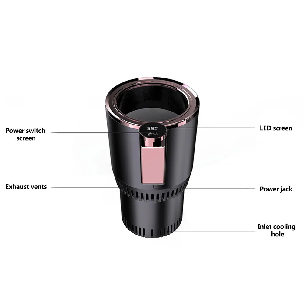 Copo Inteligente Quente e Frio com Visor de Temperatura
