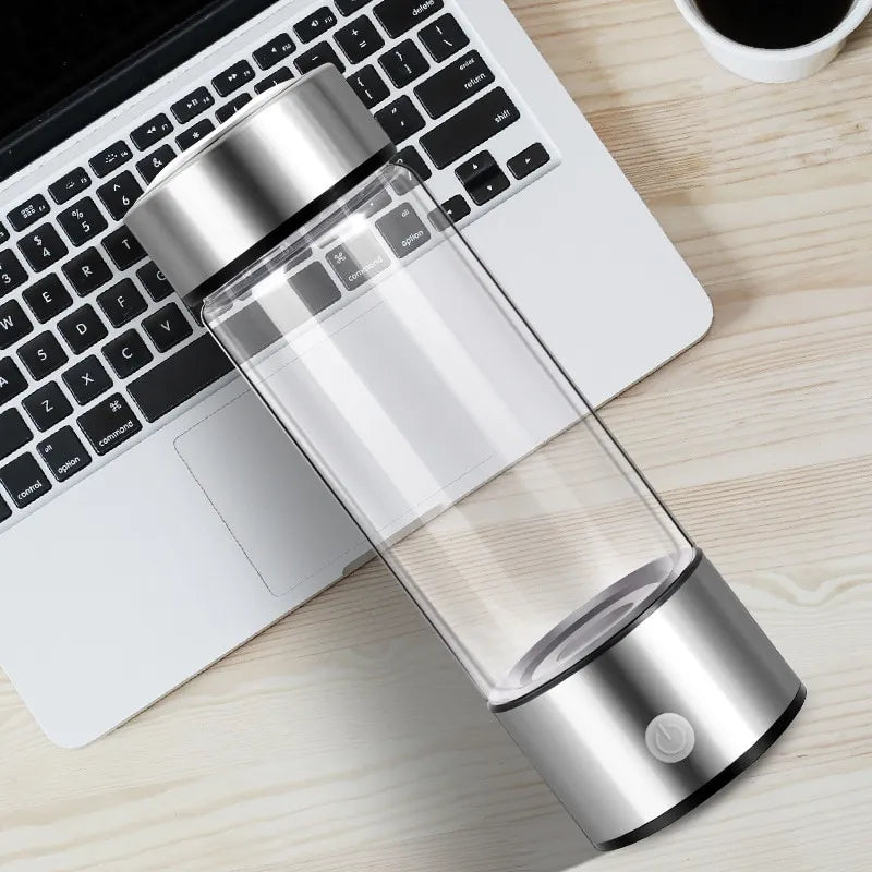 Gerador de Água de Hidrogênio 450ml - Portátil e USB