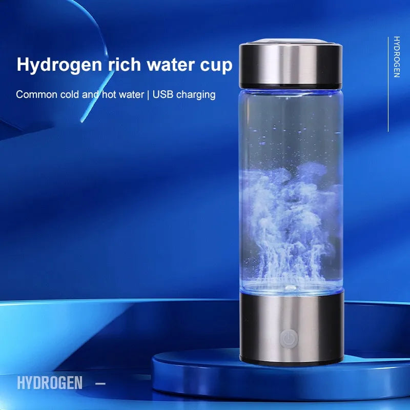 Gerador de Água de Hidrogênio 450ml - Portátil e USB
