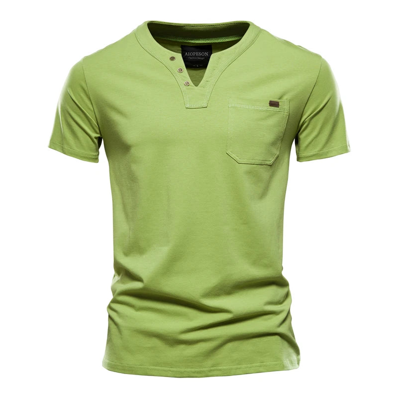 Camiseta Casual Masculina em Várias Cores