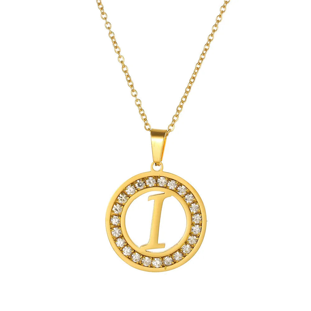 Colar Charme Feminino Personalizado com Iniciais