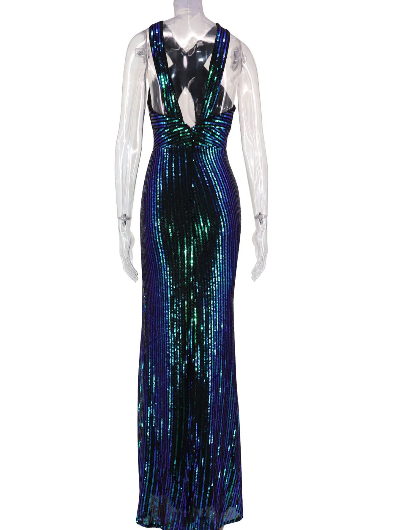 Vestido feminino, longo, maxi com lantejoulas, vestido para ocasiões festivas