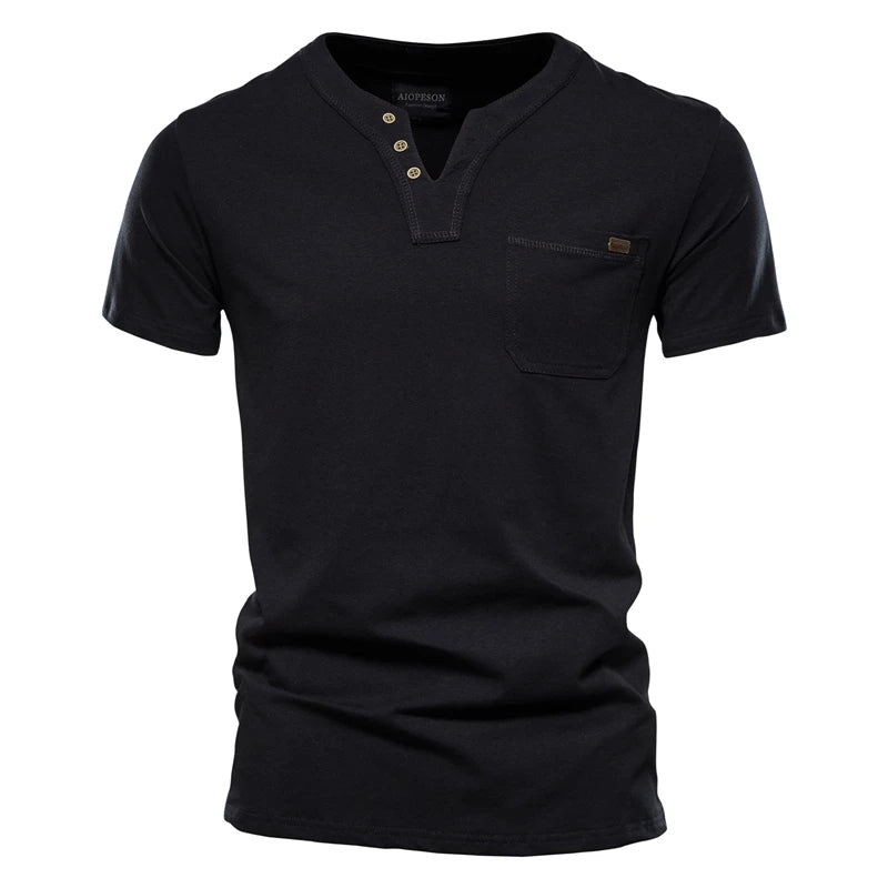 Camiseta Casual Masculina em Várias Cores