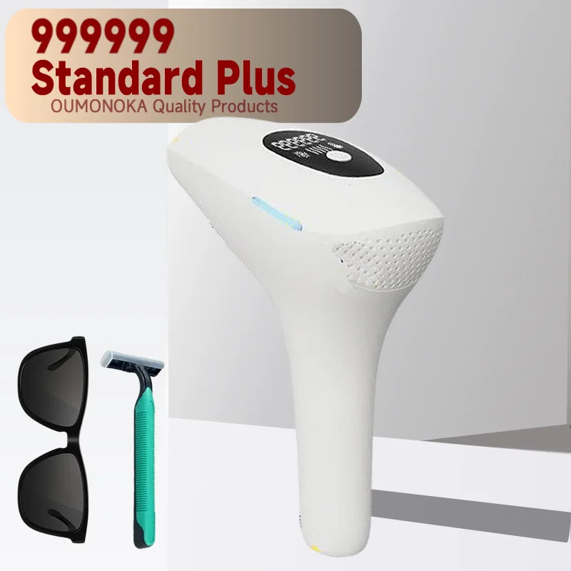 Depilador elétrico à laser, IPL, permanente, portátil, pulso rápido