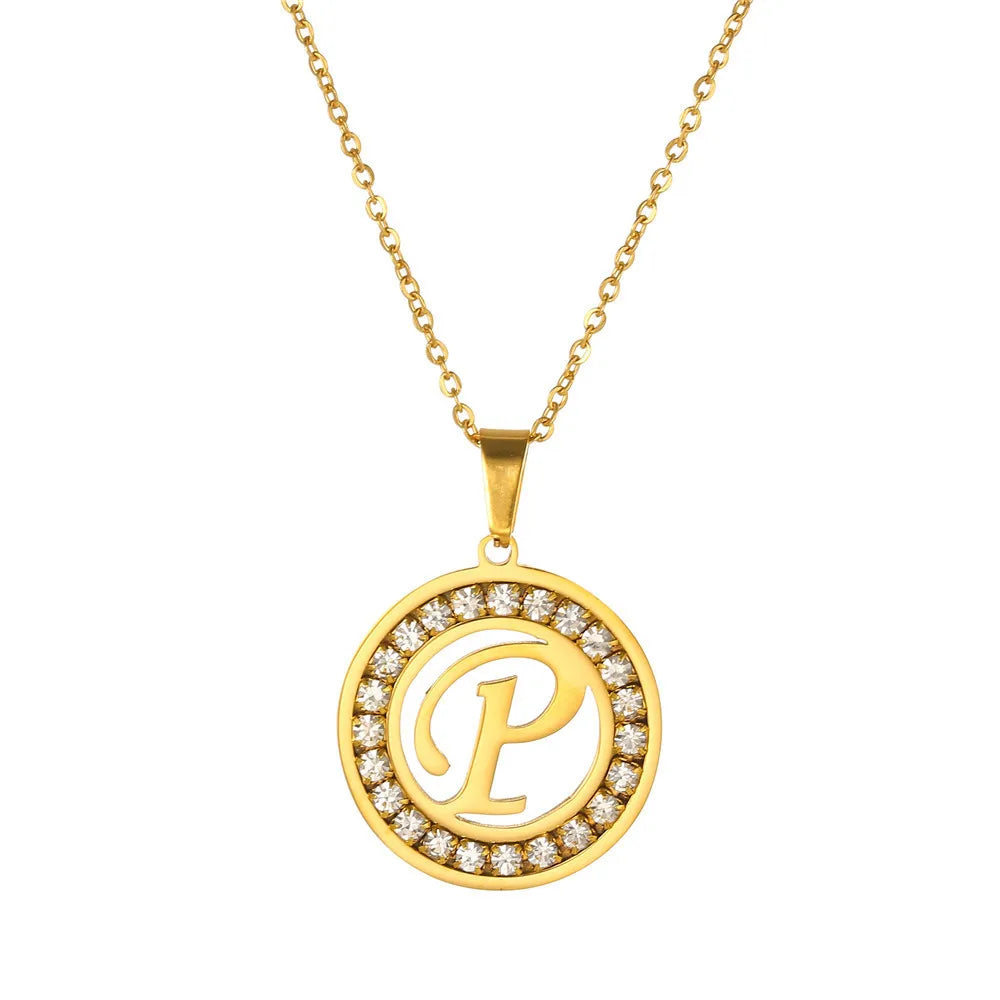 Colar Charme Feminino Personalizado com Iniciais