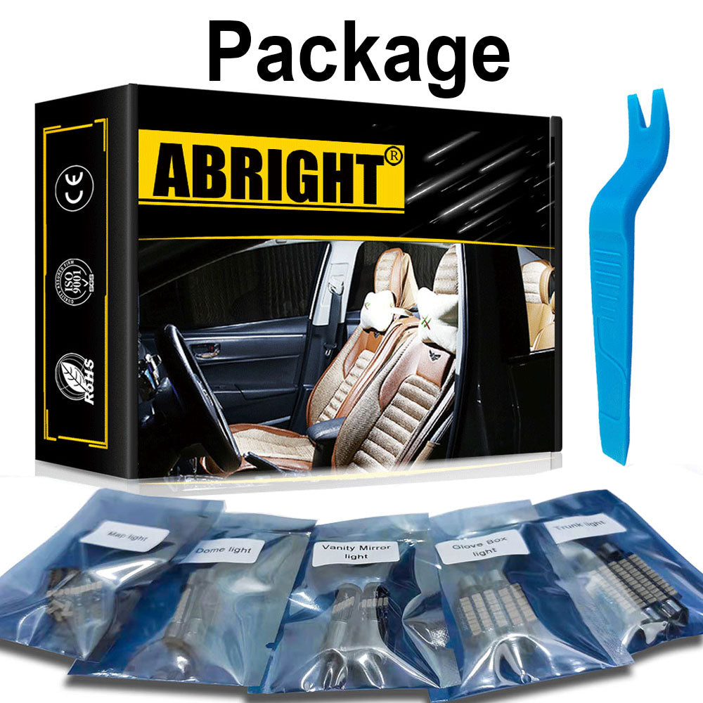 Pacote de luz LED interior Honda CRV da ABRIGHT com várias lâmpadas para o carro
