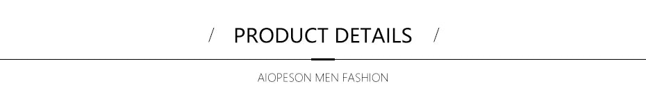Camiseta casual masculina da AIOPESON com design moderno e confortável para uso diário
