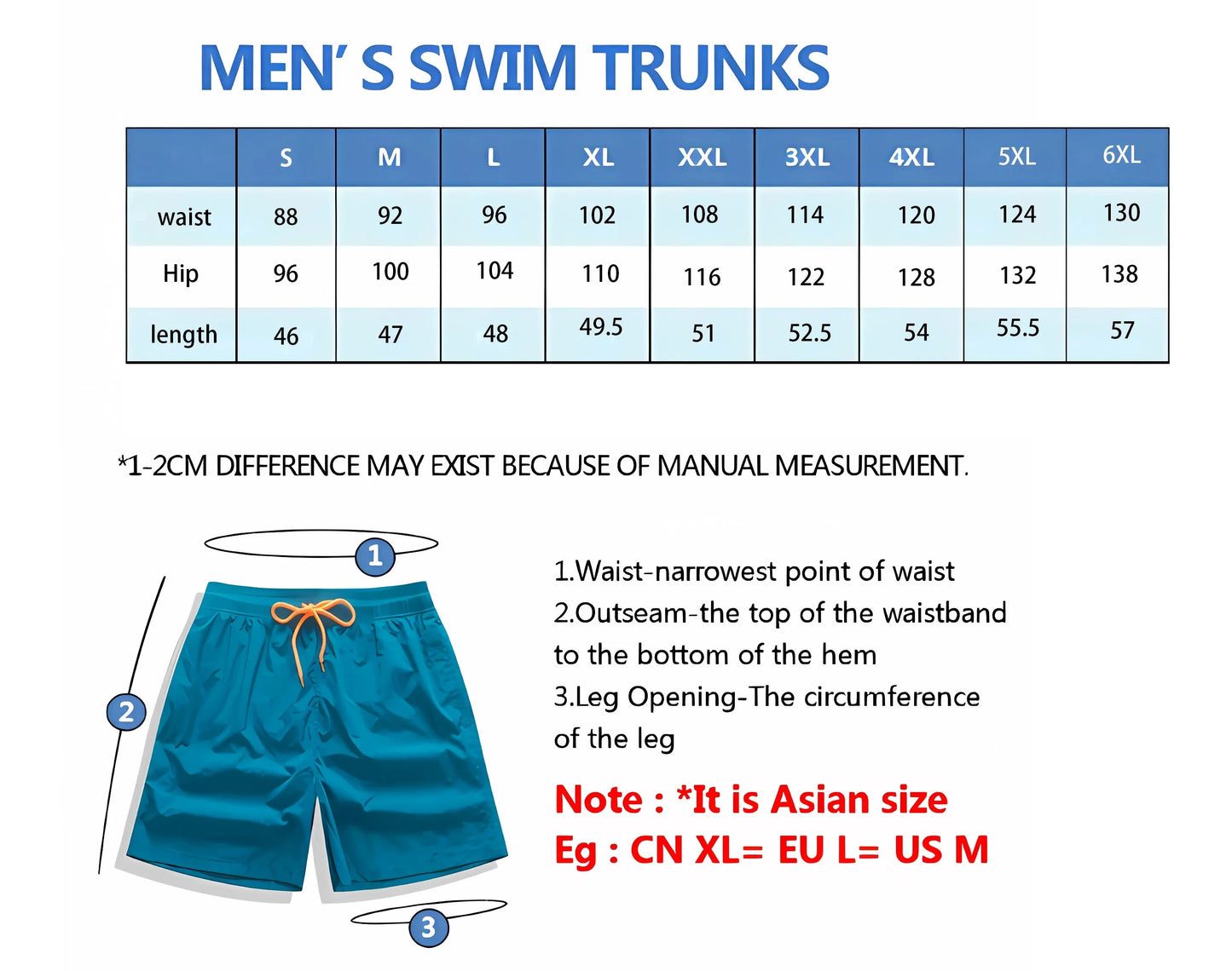 Shorts masculino anime em azul com detalhes em verde, ideal para uso na praia ou piscina