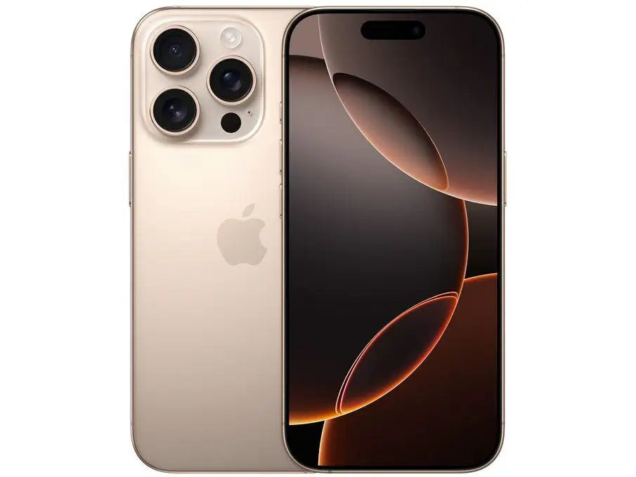 iPhone Apple 5G em dourado com câmera tripla e design moderno para comprar iPhone Apple 5G
