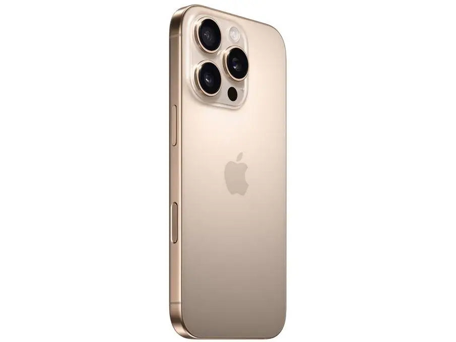 iPhone Apple 5G na cor dourada com câmera tripla e design elegante para quem deseja comprar iPhone Apple 5G