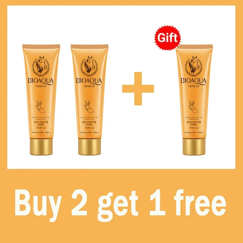 Creme antirrugas para as mãos POQUAN YA, produto nutritivo anti-rugas com promoção de compre 2, leve 1 grátis