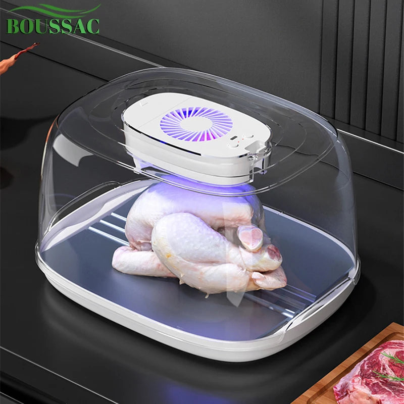 Máquina de descongelamento rápido com design transparente para descongelador de carne eficiente