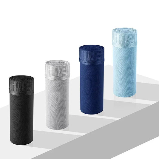 Cueca boxer masculina seda gelada em diferentes cores, ideal para conforto e frescor no dia a dia