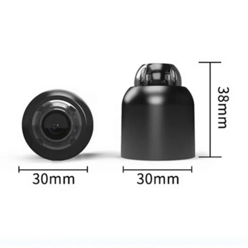 Mini câmera de vigilância BRANCHES com design compacto e câmera IP detector de som