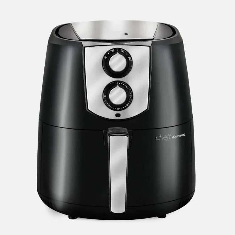 Fritadeira de ar chef gourmet 4,2 litros com design moderno e controles intuitivos para fritar de forma saudável