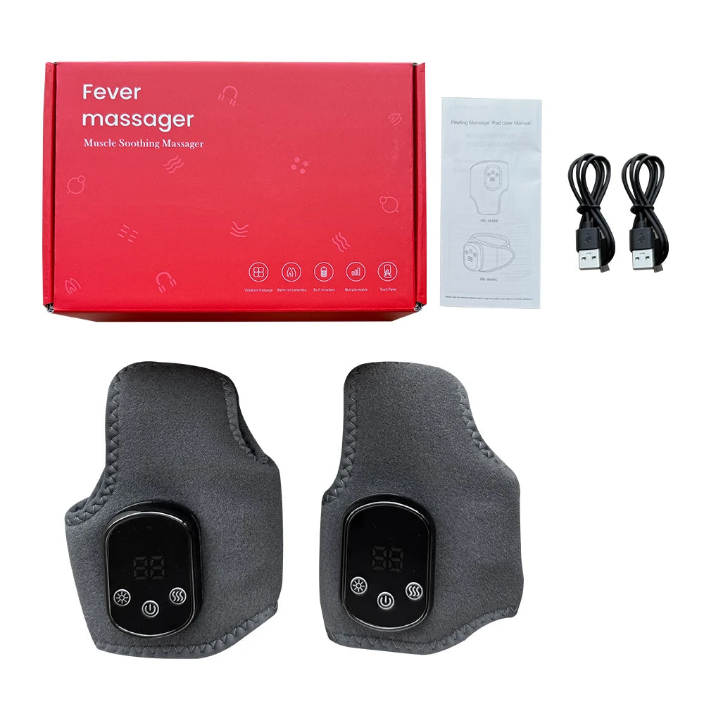 Massageador de tornozelo DEAR BEAUTY com compressa quente infravermelha para tornozelo e acessórios incluídos