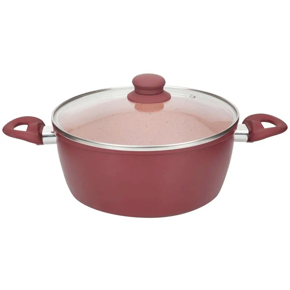 Conjunto de panelas 4,5 mm da CASAMBIENTE, ideal para diversas receitas na cozinha, em tom marrom