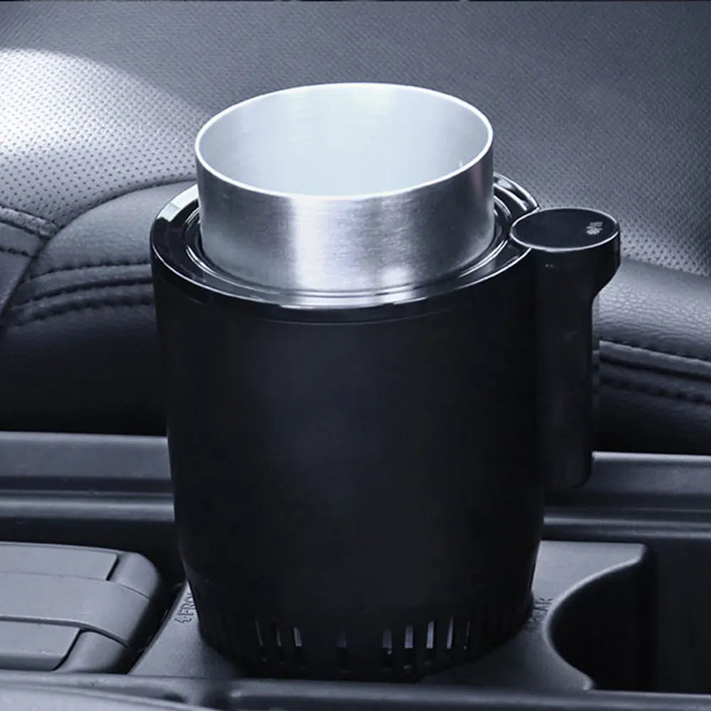 Copo térmico inteligente quente e frio para manter bebidas na temperatura ideal em viagens