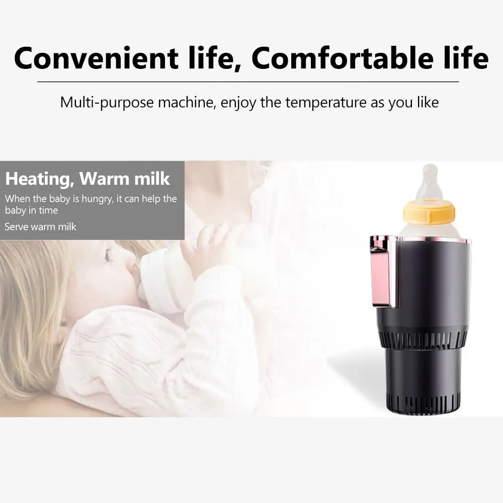 Copo inteligente quente e frio para manter a temperatura de bebidas, ideal para uso em casa e viagens