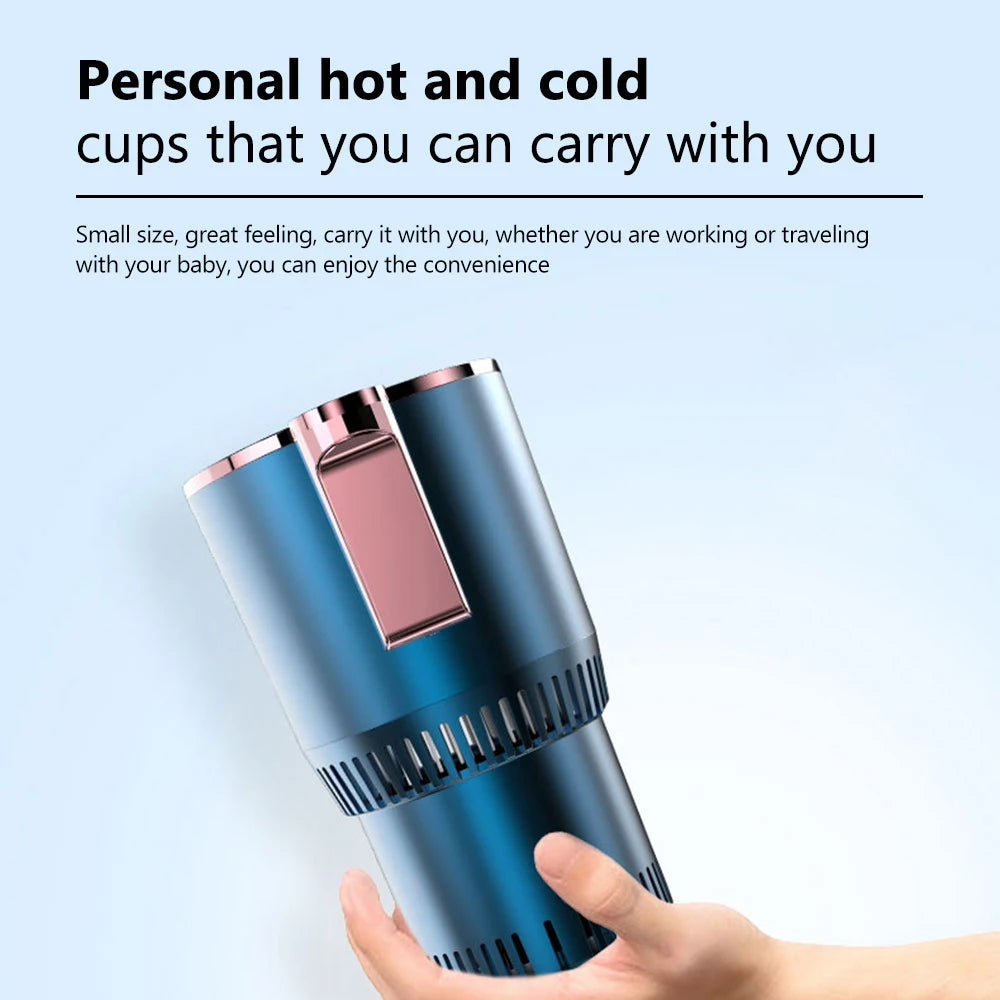 Copo inteligente quente e frio, compacto, ideal para levar consigo em viagens ou ao cuidar do bebê