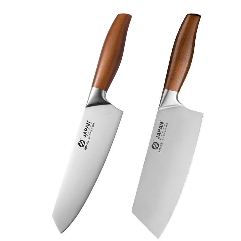 Conjunto de facas de chef profissional com lâminas de alta qualidade e cabos ergonômicos
