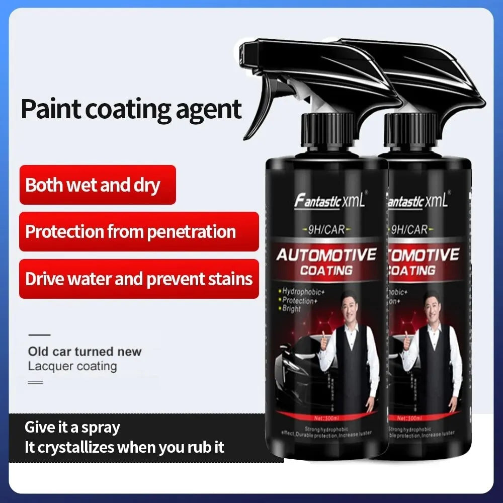Revestimento cerâmico FANTASTICXML para pintura de automóveis, produto detalhamento automotivo para proteção e brilho