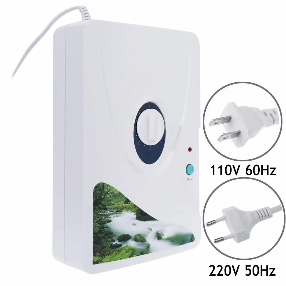 Filtro de água ozonizador ALANCHI com design compacto e controle de intensidade para purificação do ar