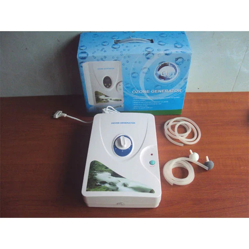 Filtro de água ozonizador ALANCHI com design moderno e acessórios para purificação de ar e água