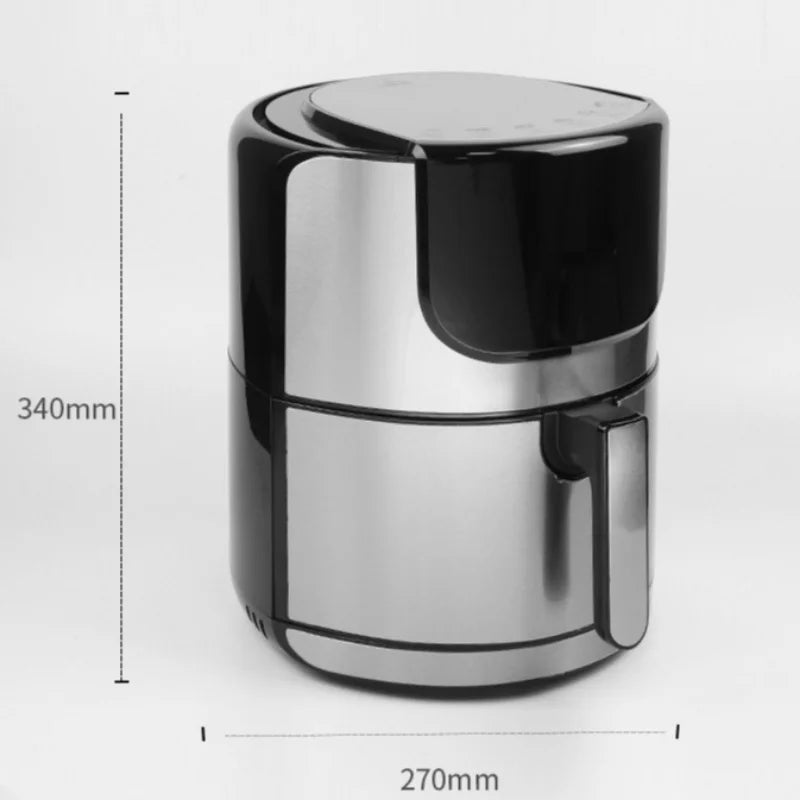 Fritadeira Air Fryer 5L 1400W DAFU-Brasil com design moderno e tamanho compacto para frituras saudáveis