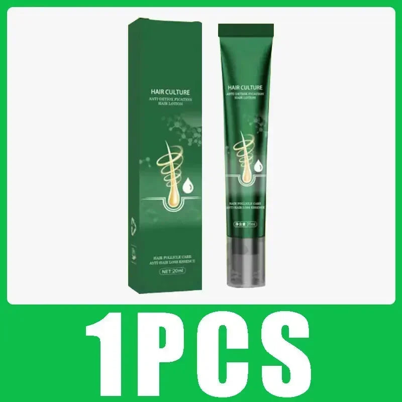 Produto reparador capilar HAIR CULTURE em embalagem verde para tratamento de cabelos danificados