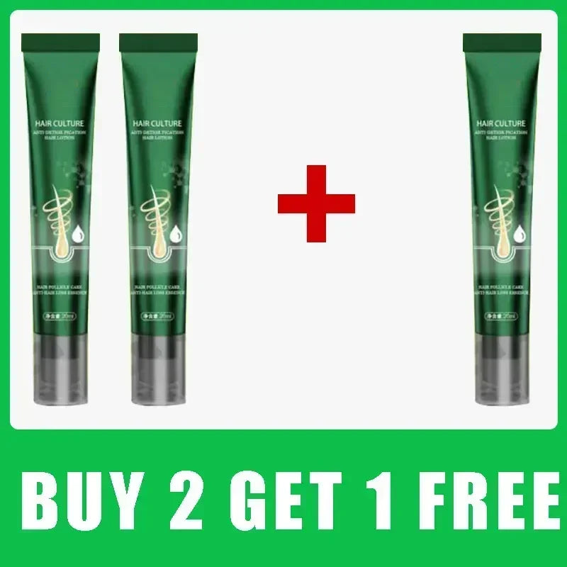 Produto reparador capilar HAIR CULTURE em embalagem dupla com oferta de compre 2 e leve 1 grátis
