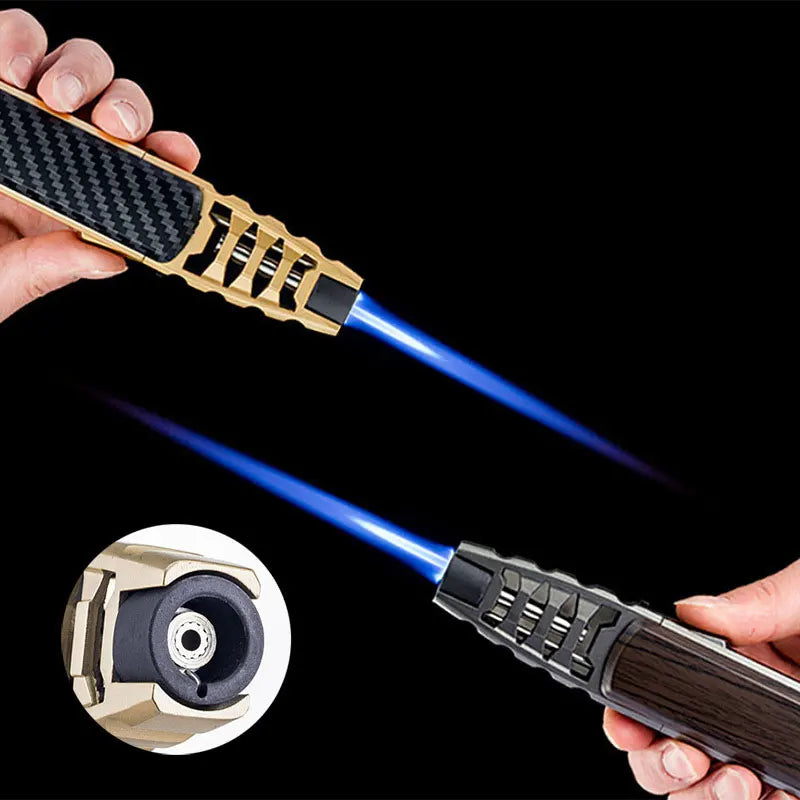 Tocha de fogo para cozinha JOBON com design ergonômico e chama azul ajustável