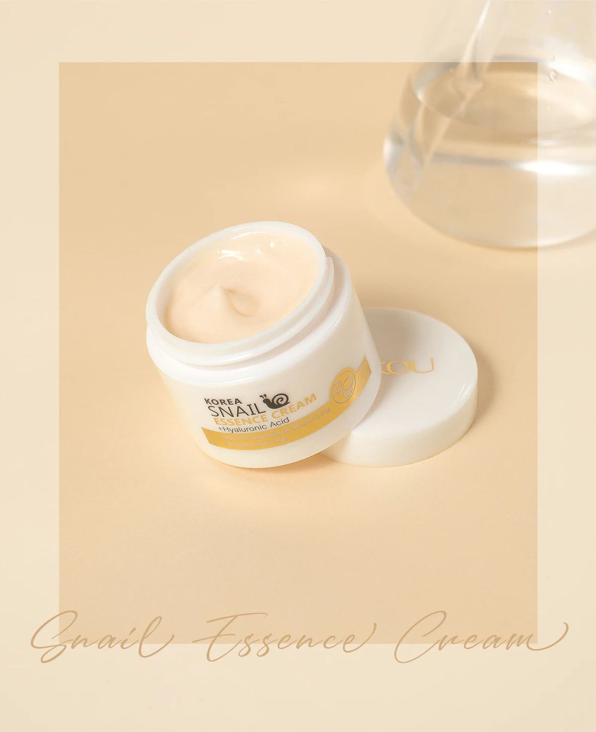 Creme de tratamento facial da LAIKOU para hidratação da pele, ideal para pele rosto danificada