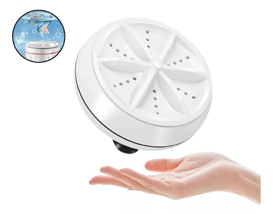 Mini máquina de lavar roupas compacta, ideal para viagens, lavadora rotativa para viagem