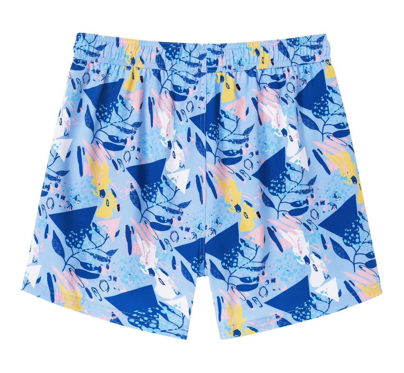 Shorts de banho masculino SURFCUZ em estampa colorida com flores e formas modernas