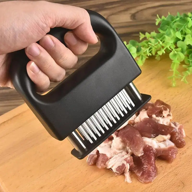 Martelo de agulha para carne, ideal para amaciar cortes duros e melhorar o sabor das refeições