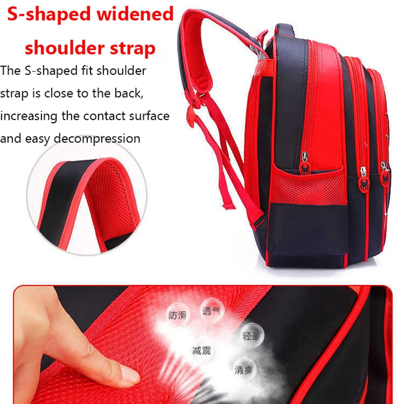 Mochila escolar infantil 3D da SIREN HEAD com alças largas em formato S para maior conforto